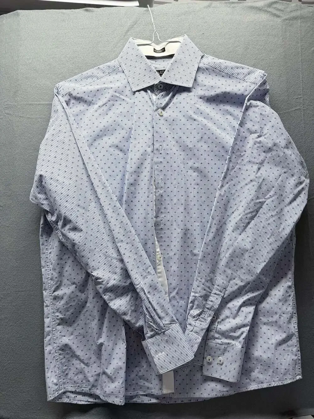 Versace 1969 Abbigliamento Sportivo Modern Fit Long Sleeve Button shirt Lg